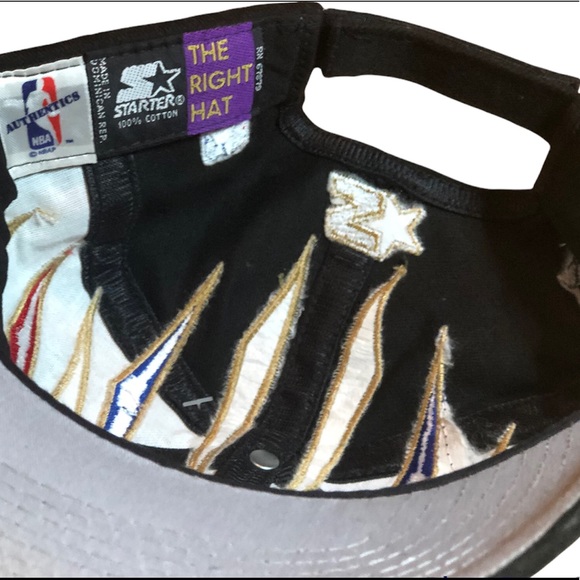 90s starter Chicago bulls 6x champions starter hat nwt vintage cap hat - Picture 2 of 4